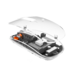 WiWU Crystal Wireless Mouse WM105 – Dual Mode Bluetooth + 2.4G Connectivity