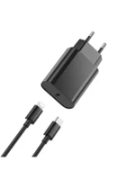 20 PD Charger+ Cable Sets EU Plug+C to L Cable Wi-U001 C-L - Image 2