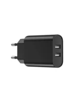 Dual USB charger+ 3 in 1 cable EU plug, Wi-U003 - Image 5