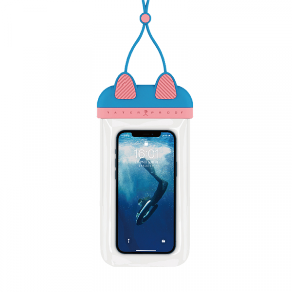 WiWU Kitty Waterproof Bag – IPX8 Waterproof Mobile Pouch