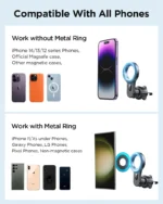 Joyroom JR-ZS355 Magnetic Car Phone Mount – Stronger Grip, Smarter Design, Superior Stability - Image 5