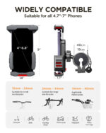 Joyroom JR-ZS265 Bike Phone Mount – Secure, Adjustable & Built for Every Ride - Image 6