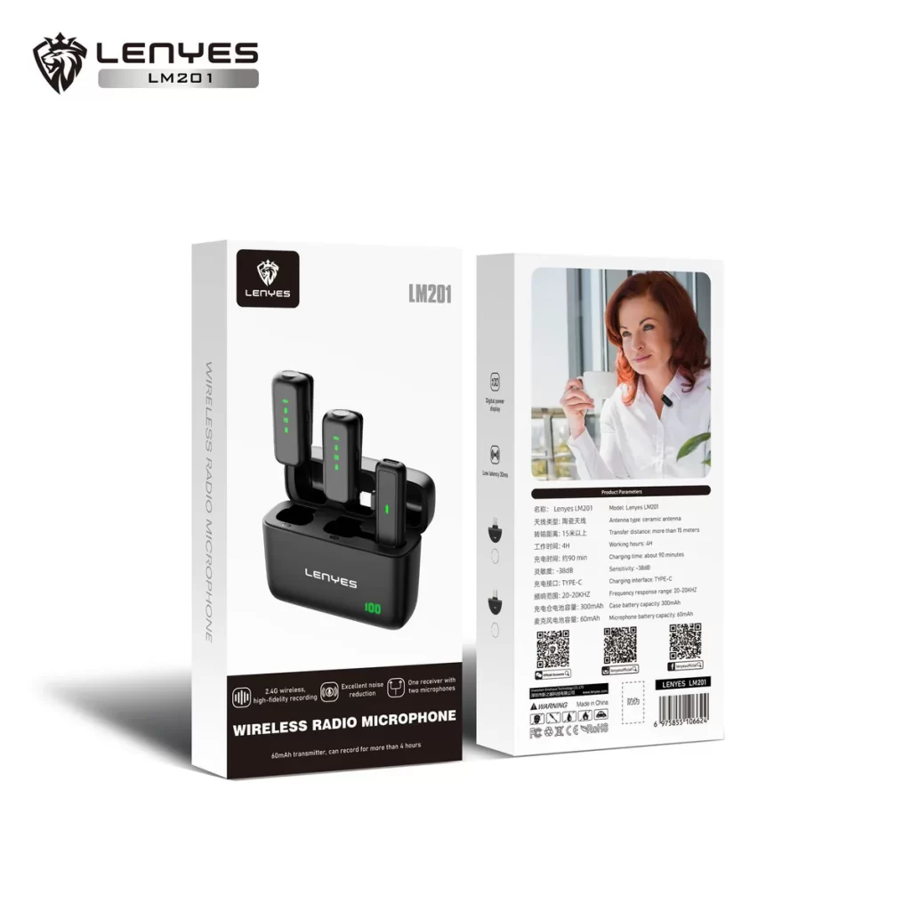 Lenyes LM201 Wireless Microphone