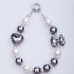 Streamer bow butt peach-2