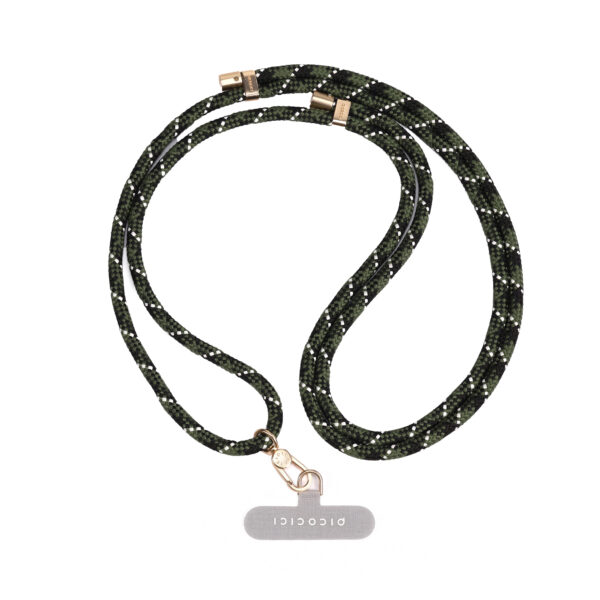 Adjustable phone strap-Dark Green