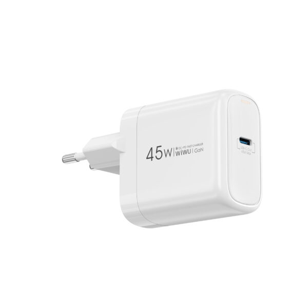 WiWU Ark GaN 45 W Charger (Wi‑U035, EU Plug)