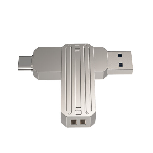 WiWU Infinite 2‑in‑1 USB 3.2 Flash Drive – Dual USB‑A & USB‑C Interfaces