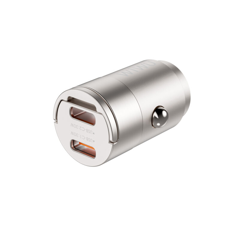WiWU Nano Dual C 30 W Fast Car Charger Wi‑QC029 (EU Plug)