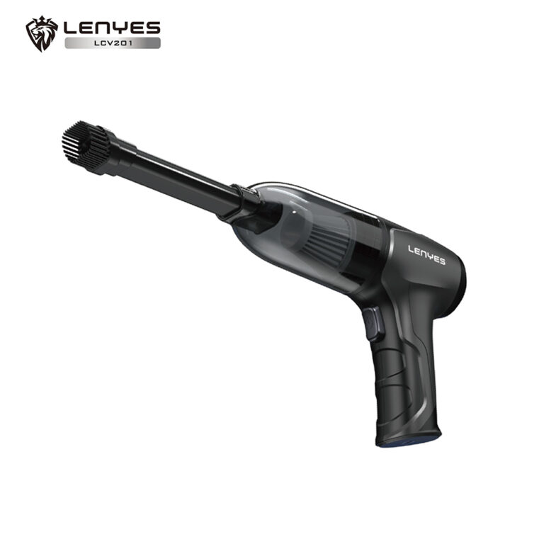 Lenyes LCV201 – 4‑in‑1 Cordless Car Vacuum with 5,000 Pa Suction