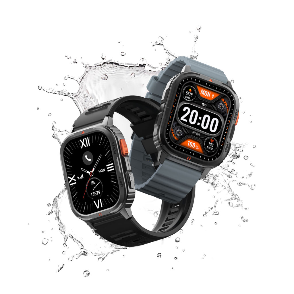 The professional WiWU SW05 – Rugged IP68 Smart Watch with Bluetooth Calls