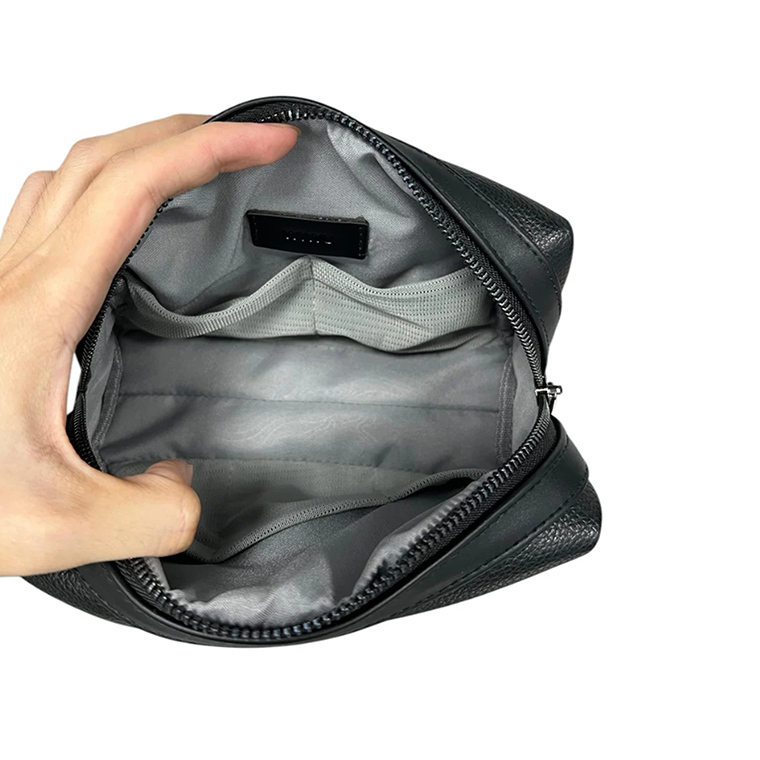 WiWU Osun Pouch - Multi Pockets, Leather Handle, Water Resistant