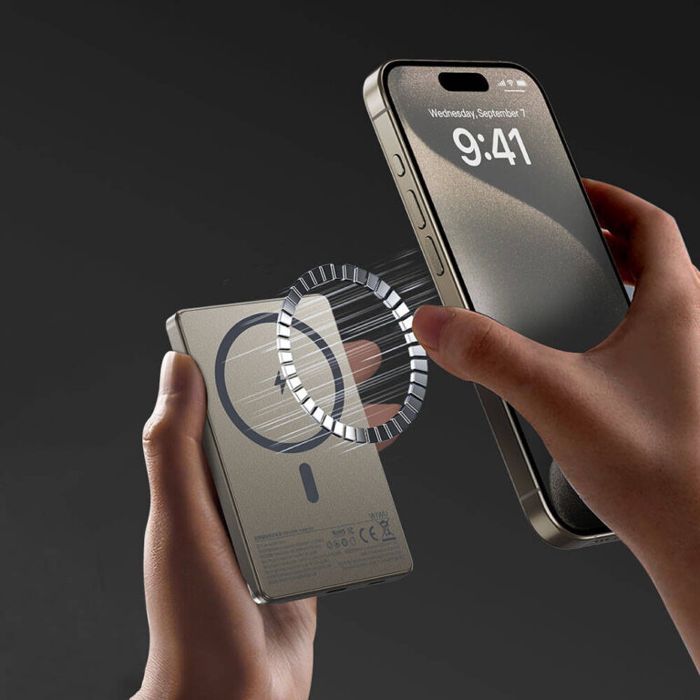 WiWU Wi‑P020 – Ultra-Thin MagSafe 10 000 mAh Power Bank