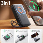 JOYROOM JR-PBM02 – 22.5W Magnetic 3-in-1 Power Bank