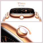 Starlight Series JR-FS1 Smart Watch – Dual Belt Edition (Metal & Silicone)