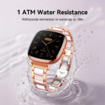 Starlight Series JR-FS1 Smart Watch – Dual Belt Edition (Metal & Silicone)