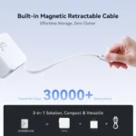 JR-TCL06 67W GaN Charger with Retractable Cable (EU)