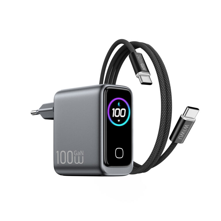 WiWU Voyager 100W PD/QC GaN Charger Combo (CHG300 EU C-C)