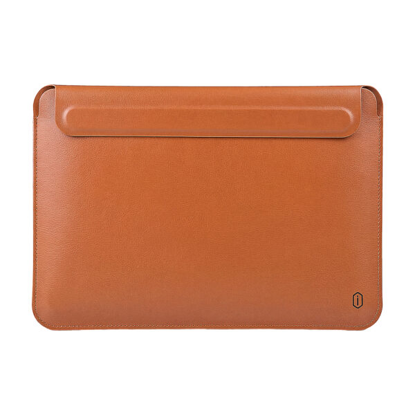 WiWU SKIN ULTRA Stand Sleeve – Premium PU Laptop Sleeve with Integrated Stand Function