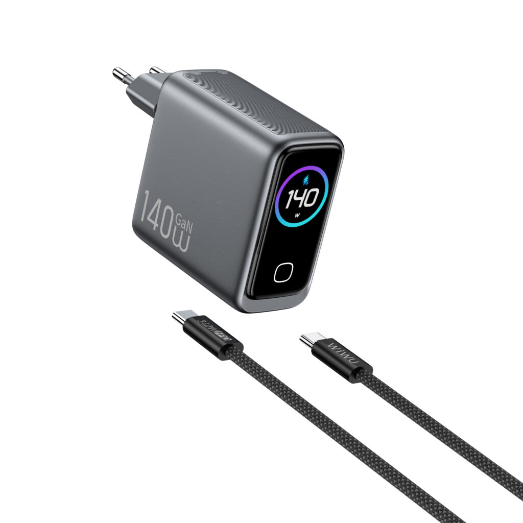WiWU Voyager 140W PD/QC GaN Charger Combo (CHG200 EU C-C)