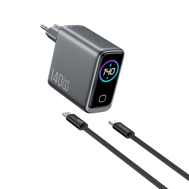 WiWU Voyager 140W PD/QC GaN Charger Combo (CHG200 EU C-C)