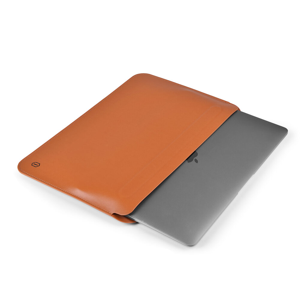 WiWU SKIN ULTRA Stand Sleeve – Premium PU Laptop Sleeve with Integrated Stand Function