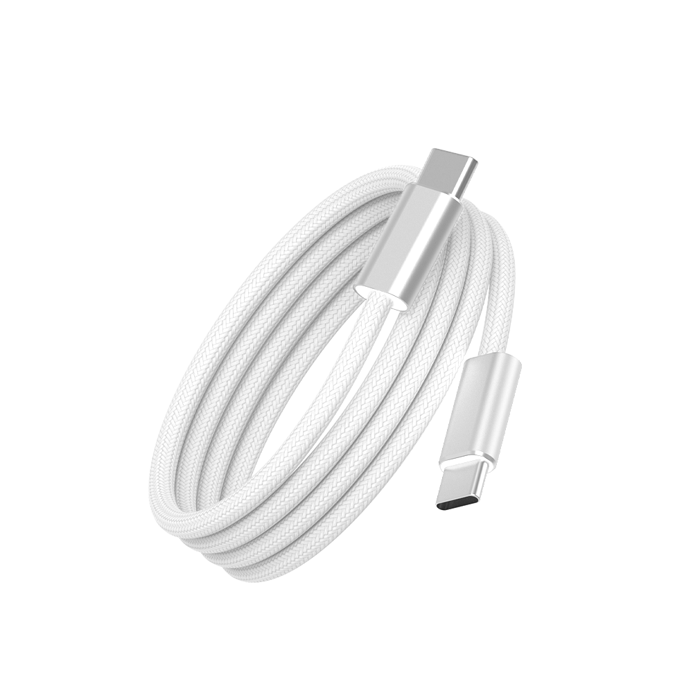 WiWU 240W Essen Series Nylon Braided USB-C to USB-C Cable (1.5m – Wi-C101)