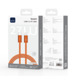 WiWU 27W Essen Series C-L Cable (Wi-C100) – 1.5m Fast Charging & Data Sync Cable