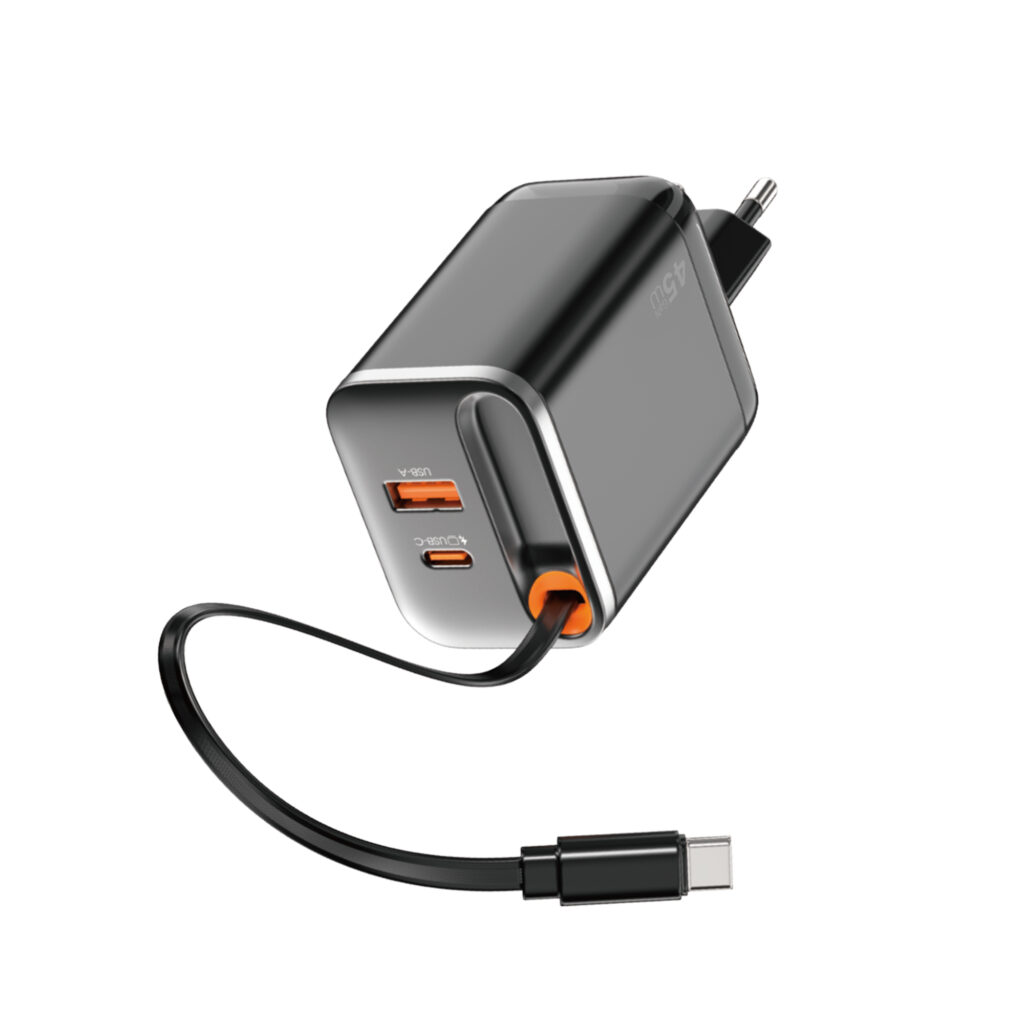 WiWU 45W Helix GaN Fast Charger Wi-G021 EU