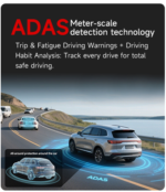 WiWU Dash Cam Wi-DC201 – Ultra HD 4K Dual Camera Driving Recorder