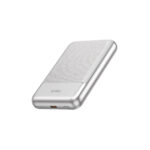 WiWU PD20W Silver Seraph Alloy Unibody Wireless Power Bank ( Wi-P089 )