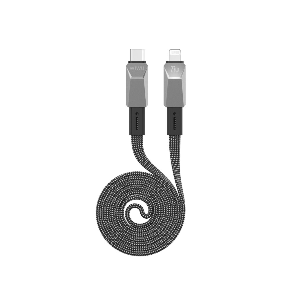 WiWU 27W Cyberlink USB-C to Lightning Magnetic Cable (1M) – Wi-C077 C-L