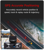 WiWU Dash Cam Wi-DC201 – Ultra HD 4K Dual Camera Driving Recorder