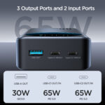 JOYROOM JR-PBF05 Pro 65W Digital Display Fast Charging Power Bank 30000mAh