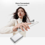 JOYROOM JR-PBF29 22.5W Mini Power Bank with Built-in Dual Cables (Lightning & Type-C) – 20,000mAh