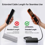 JOYROOM JR-PC2 20000mAh 22.5W Fast Charging Power Bank with Built-in 3 Cables
