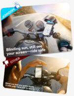 JOYROOM JR-ZS526 Helmet Version Sunshade Cycling Phone Mount