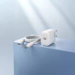 WiWU Essen Wi-G008 30W GaN Fast Charger with C-C Cable Combo (EU Plug)