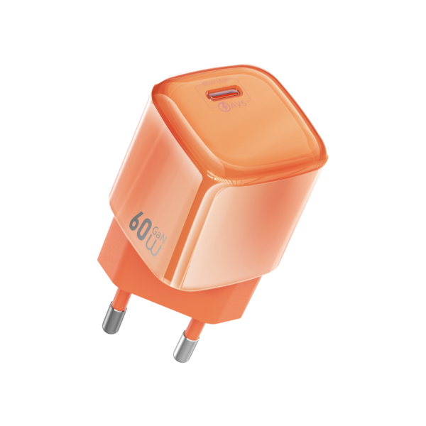 WiWU Jade Dynamic 60W AVS GaN Fast Charger (Wi-G037 EU)